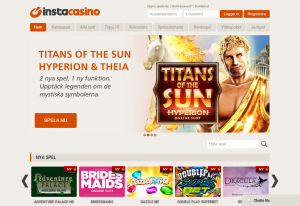 Instacasino design koncept