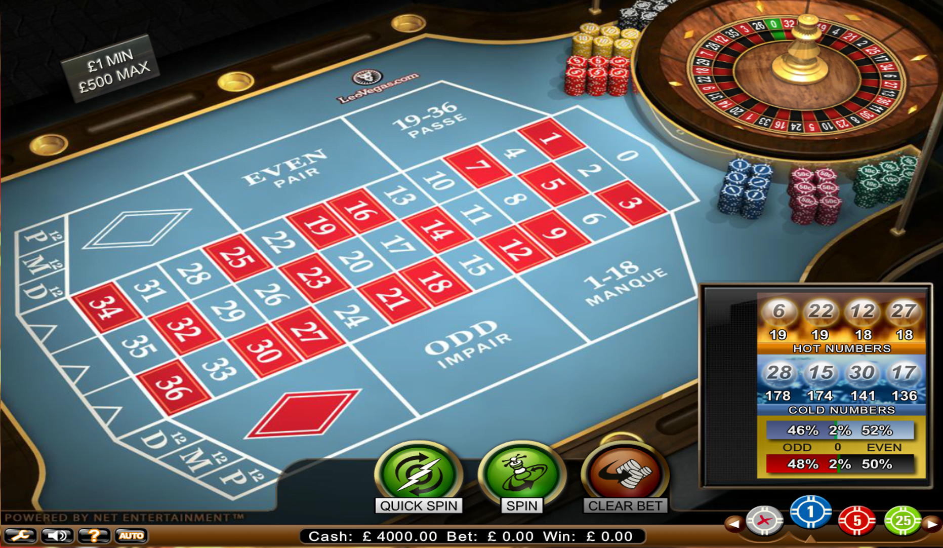 Leon casino games